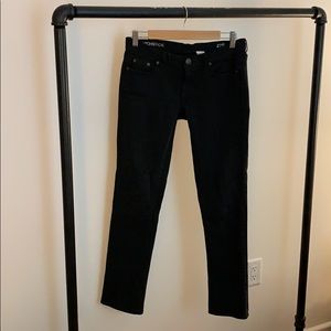 J. crew Matchstick black skinny jeans